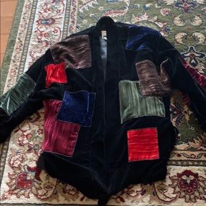 Vintage Max and Mabel velveteen jacket